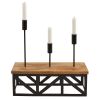 URBAN FARMHOUSE TAPER CENTERPIECE