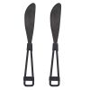 MATTE BLACK SPREADERS SET OF 2