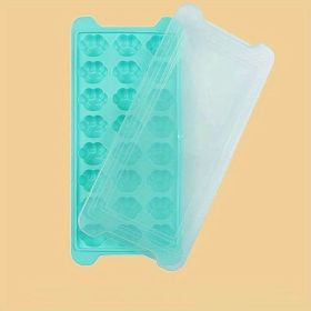 1pc Soft Bottom Cat Paw Ice Tray Mold - Homemade Ice Cube Box for Kitchen Refrigerator - Perfect for Making Delicious Ice Cream and Cocktails (Quantity: 1PC, Color: green)