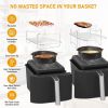airAir Fryer Accessories-Air Fryer Rack 2Pack, Multi-purpose Double Layer Rack with Skewer